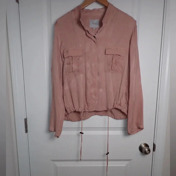 Rails Rowen Anorak in blush pink size M - Picture 1 of 9